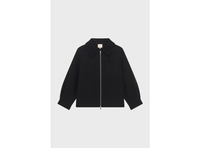 Blouson en laine double face - MAELIA
