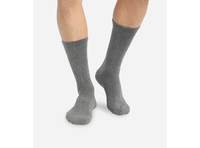 Lot de 2 paires de mi-chaussettes en coton pour homme Outdoor
