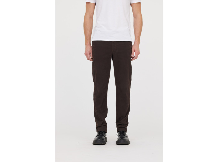 Chino straight jambe droite, taille medium