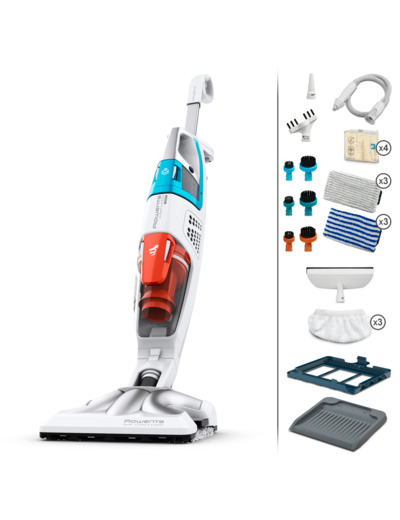 Aspirateur Clean & Steam Multi, Nettoyeur Vapeur, 2-en-1, Tous Types de Sols