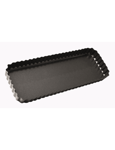 MOULE à tarte rect/fond amov 35.5x13x3cm