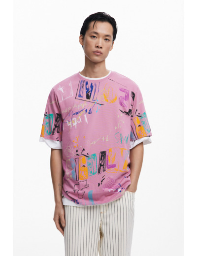 T-Shirt À Manches Courtes En Maille – Homme