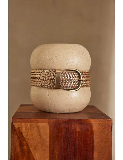 Ceinture tressée VAL