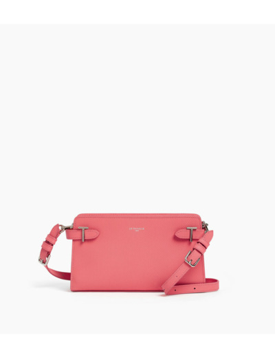 Petit sac à bandoulière Emilie en cuir signature T