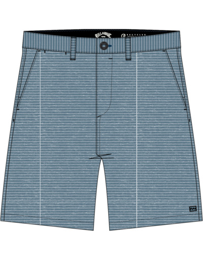 Short Billabong Glacier Blue
