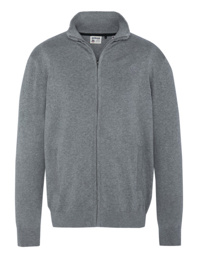 Cardigan zippé