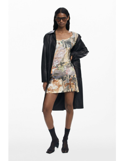 Robe À Manches Longues En Maille – Femme