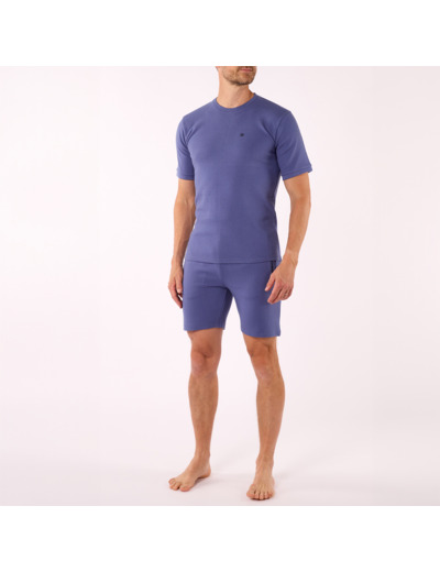 Pyjashort Homme COSY Bleu