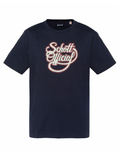 T-shirt imprimé college TSROMO26 SCHOTT