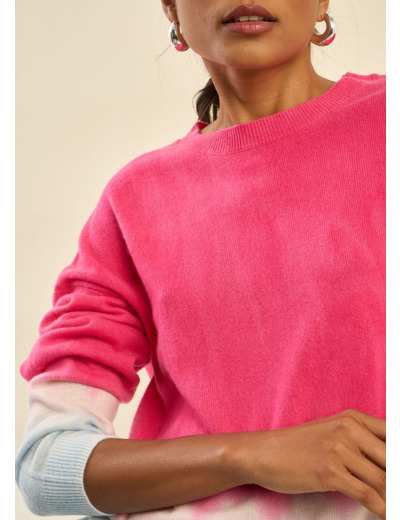 Pull dip dye 100% cachemire