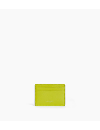 Porte cartes Emile en cuir grainé