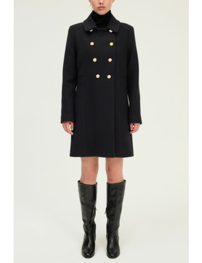 Manteau mi-long cintré - MAHIRA