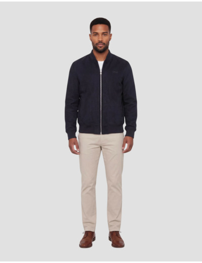 Blouson en laine mélangée