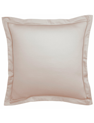 Taie d'oreiller Harmonie Satin de coton coloris Beige