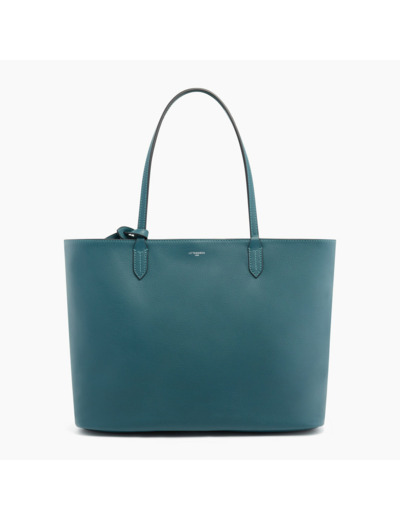 Grand sac cabas Louise en cuir grainé