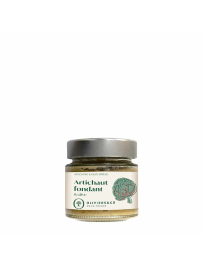 Tartinable artichaut fondant et olives vertes