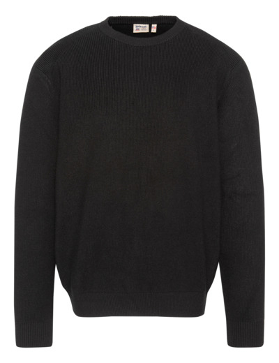 Pull col rond en maille texturée