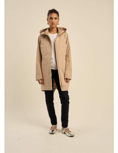 Parka longue déperlante
