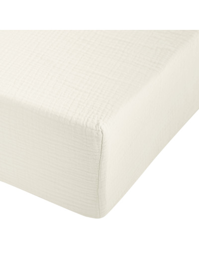 Drap housse Arielle - Blanc