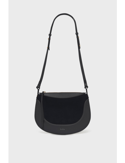 Sac travers en cuir velours - THEA