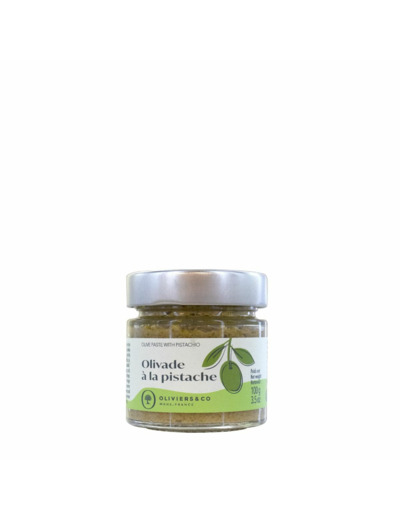 Olivade verte à la pistache