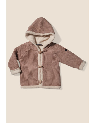 Veste mixte bébé à capuche Baboline