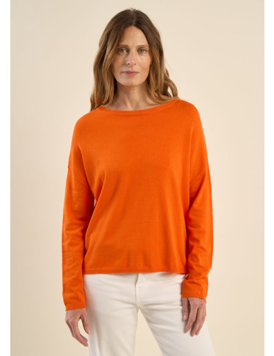 Pull uni col bateau