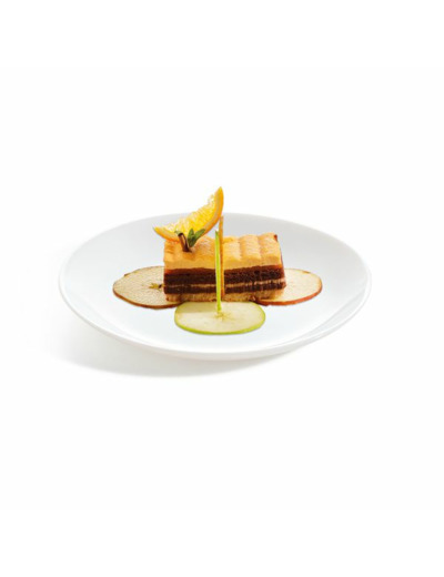 6 assiettes à dessert 19cm white Evolutions