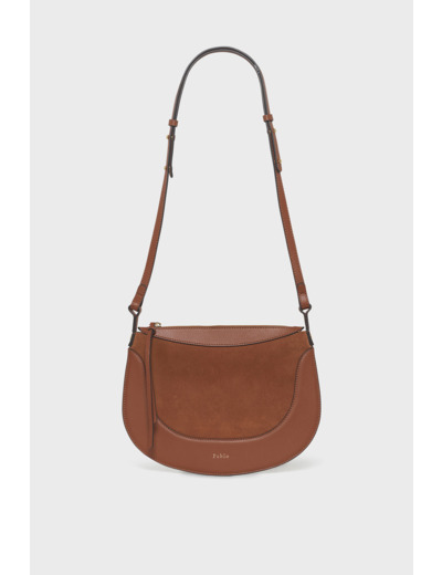 Sac travers en cuir velours - THEA
