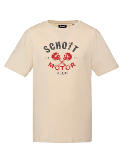 T-shirt imprimé Schott Motor Club