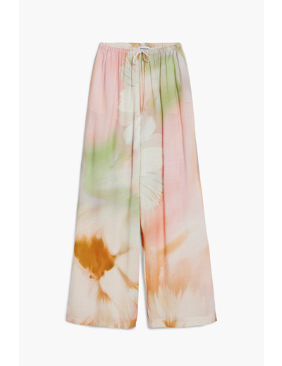 Pantalon Long En Tissu – Femme