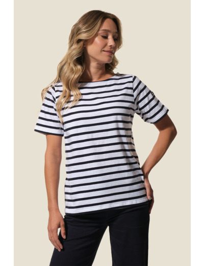 Marinière femme manches courtes Babord