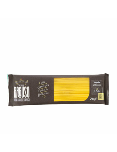 LINGUINE CITRON - PÂTE AU BLE DUR - 250G