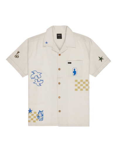 Top Woven RVCA Moonbeam