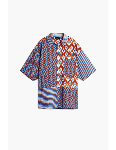 Chemise À Manches Courtes En Tissu – Homme