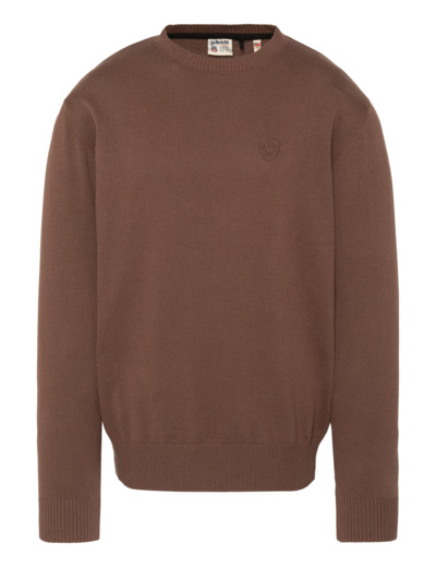 Pull fin col rond