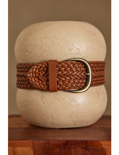 Ceinture tressée VAL