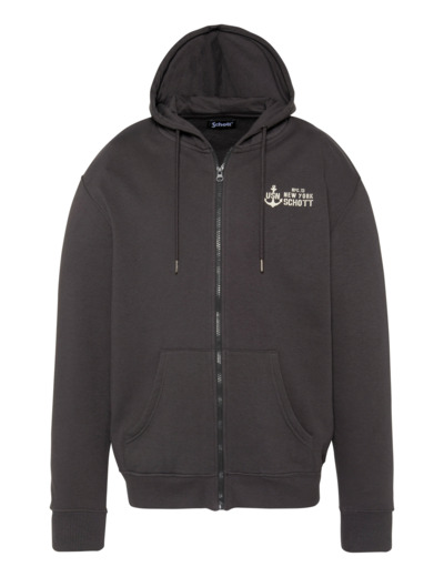 Sweatshirt zippé à capuche