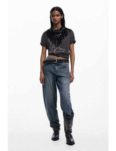 Denim Long Trouser