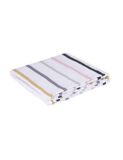 Drap plat Cézanne ultra doux | Satin de coton | Tradition des Vosges