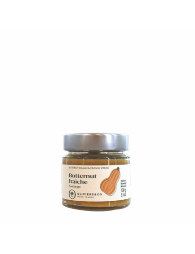 Tartinable butternut et orange