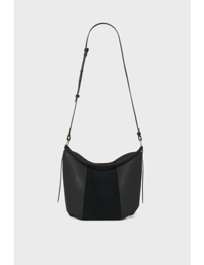 Sac seau en cuir velours - MYA