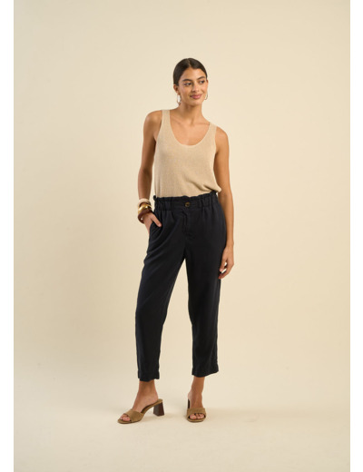 Pantalon coupe slouchy