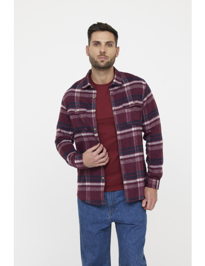 Chemise DESTU Red Wine