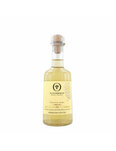 Douceur Vinaigre Sureau Citron de Menton