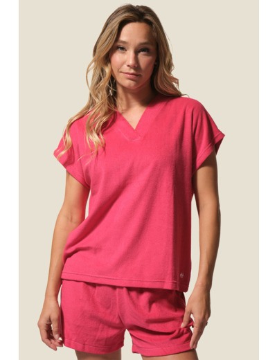 Tee-shirt femme en éponge Malwina