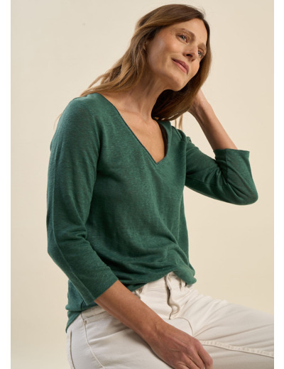 Tee-shirt en lin
