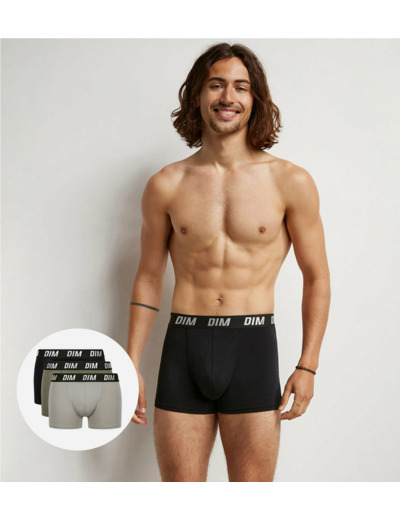 Lot de 3 boxers homme à thermorégulation active Vert Regul Activ