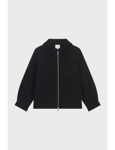 Blouson en laine double face - MAELIA