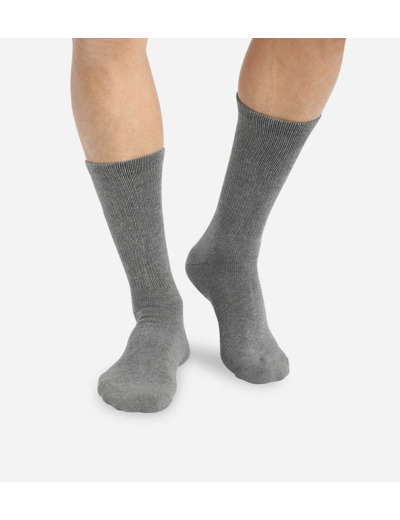 Lot de 2 paires de mi-chaussettes en coton pour homme Outdoor